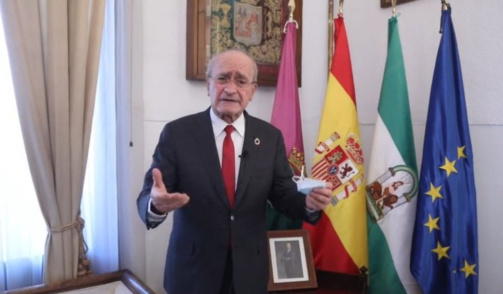 El alcalde de Málaga, Francisco de la Torre.