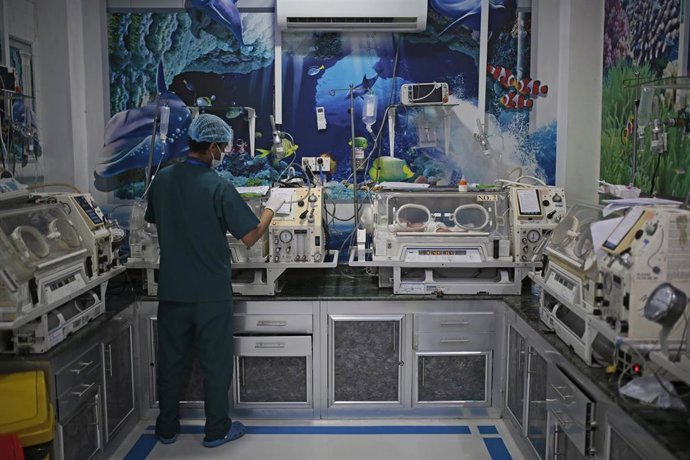 Archivo - Hospital infantil en Saná, la capital de Yemen 