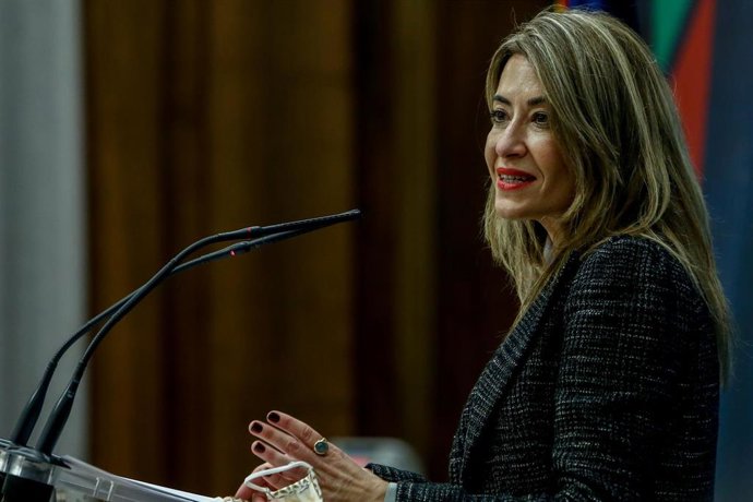 La ministra de Transportes, Movilidad y Agenda Urbana, Raquel  Sánchez 