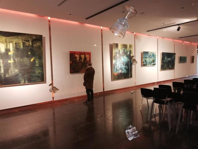 Muestra dedicada a la Fábrica de Vidrio La Trinidad.