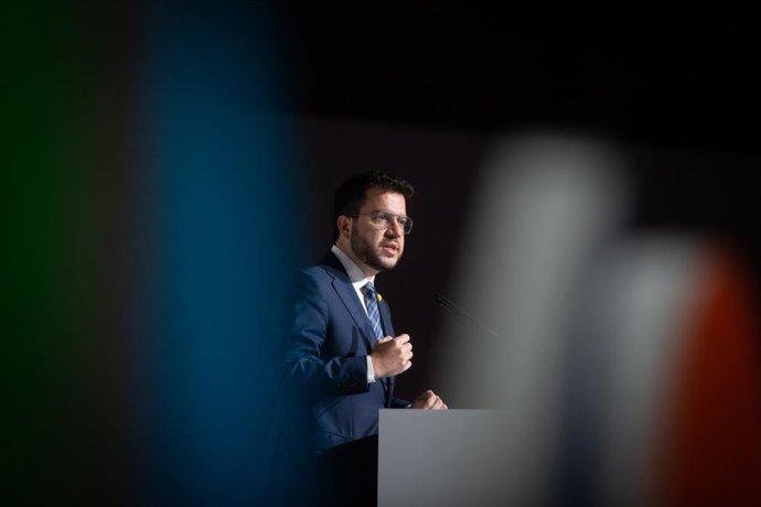 El president de la Generalitat, Pere Aragons