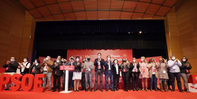 Nueva composición de la Ejecutiva Provincial del PSOE de Valladolid.
