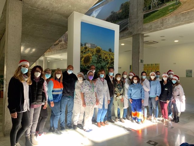 Visita de la delegada territorial de Salud al centro de Atención Primaria La Milagrosa, en Jerez.