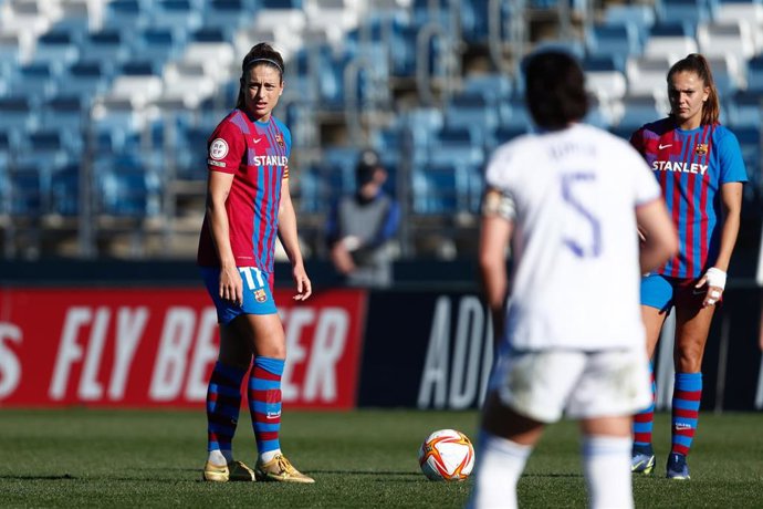 Alexia Putellas en el partido ante el Real Madrid.