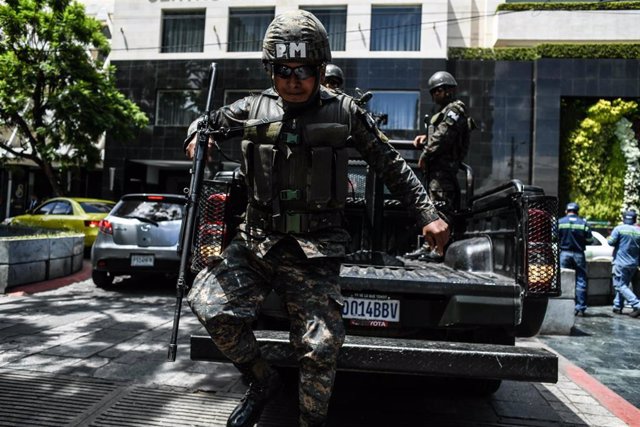 Policía en Guatemala