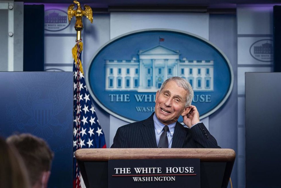 Archivo - El asesor médico jefe de la Casa Blanca, Anthony Fauci