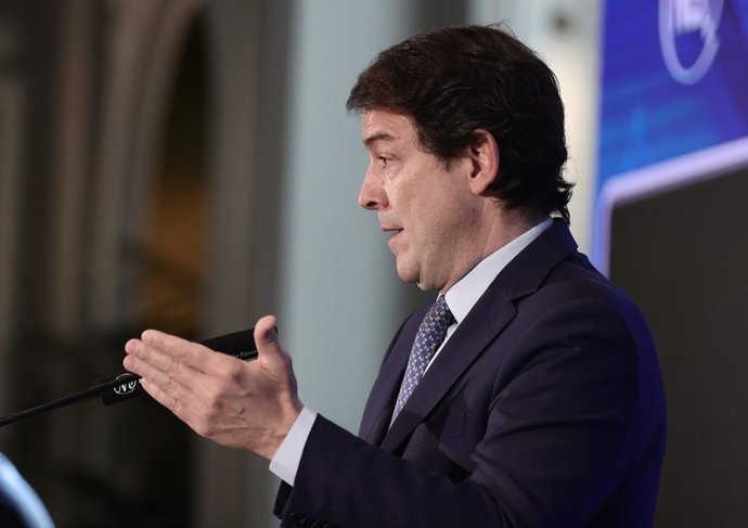 Archivo - El president de la Junta de Castella i Lleó, Alfonso Fernández Mañueco. Arxiu.