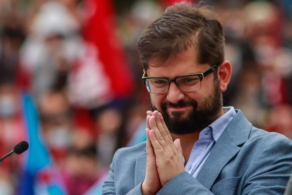 El presidente electo de Chile, Gabriel Boric