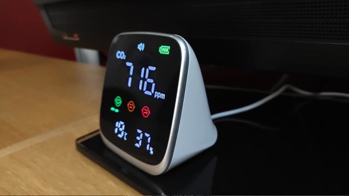 Medidor de CO2.