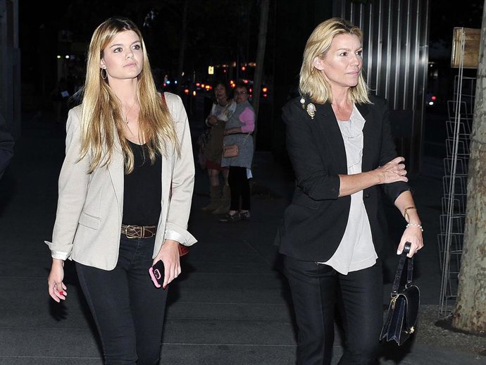 Archivo - Patricia Rato y su hija Alejandra, en una imagen de archivo