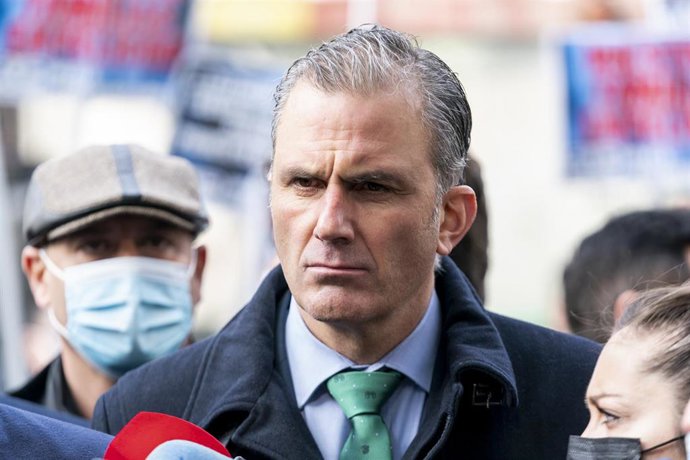 El secretario general de Vox, Javier Ortega Smith 