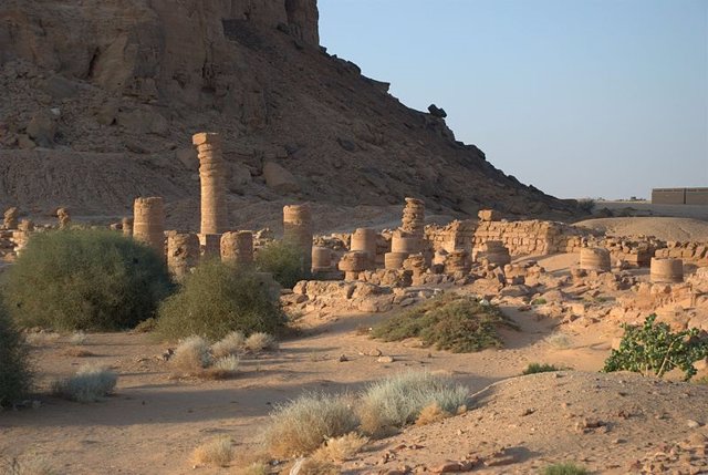 Amun Tempel al este de Jebel Barkal, Sudán