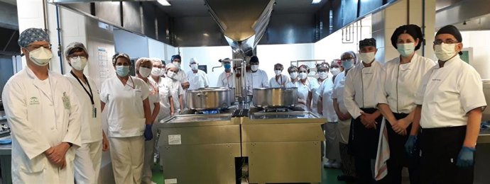 Cocina del Hospital de Valme.