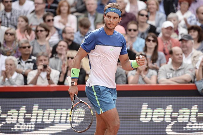 Archivo - Rafa Nadal, en un partido.