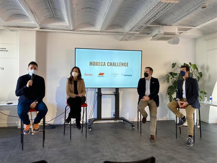 Momento de la presentación de la segunda edición de Horeca Challenge.