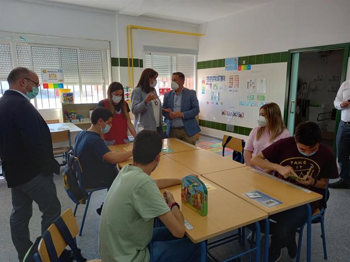Aula NEAE en un centro escolar de Lepe (Huelva)