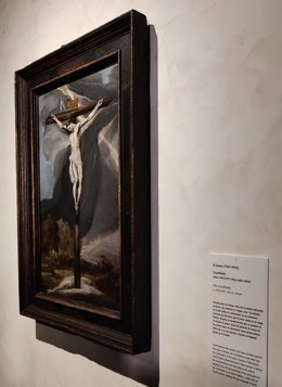 La obra 'Crucifixion' en el Museo del Greco de Toledo