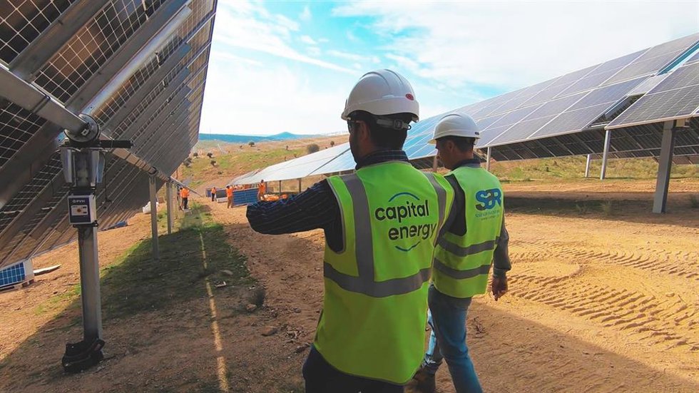 Archivo - Planta fotovoltaica de Capital Energy