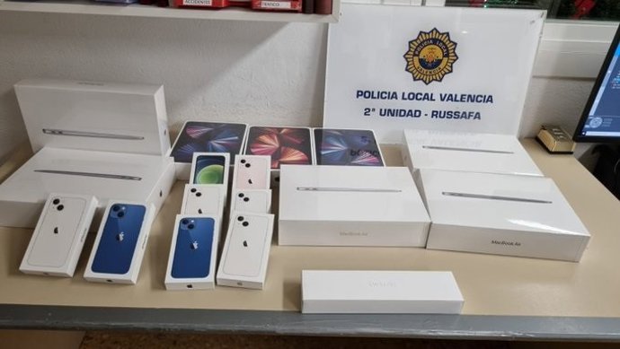 Material intervenido