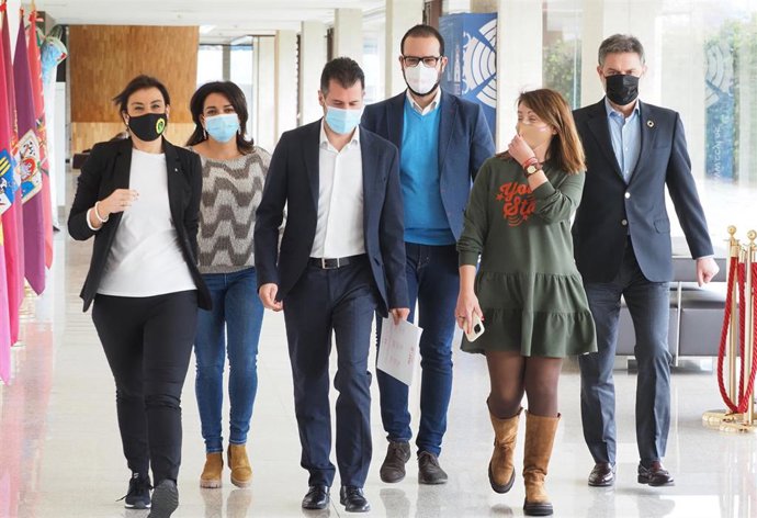 Tudanca (PSOE) comparece tras el anuncio del anticipo de elecciones en CyL