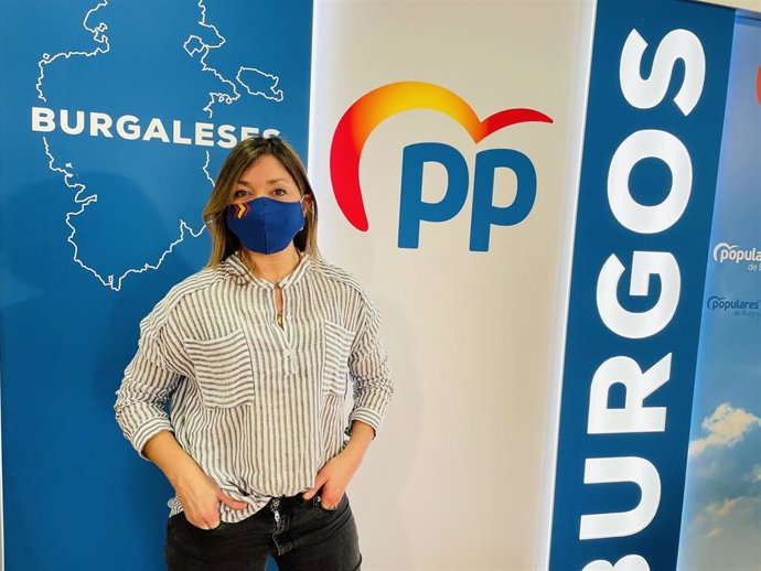 La Portavoz Del Grupo Municipal Popular, Carolina Blasco.