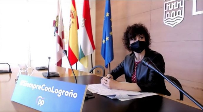Archivo - La concejala del PP en Logroño Celia Sanz