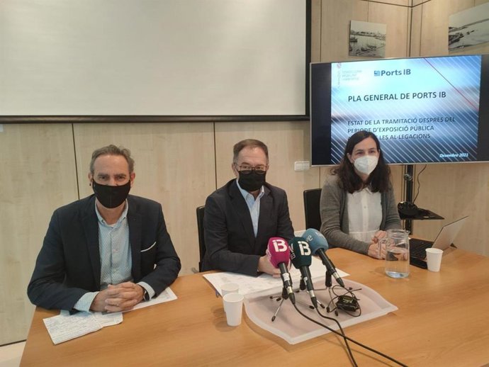 Presentación del Plan General de Puertos de Baleares.