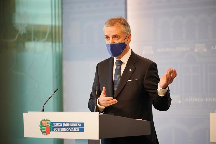 Archivo - El lehendakari, Iñigo Urkullu