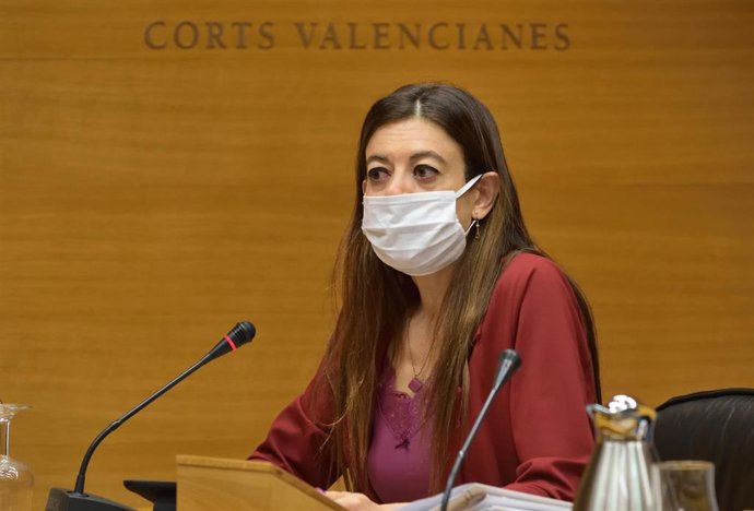 Archivo - La consellera de Universidades, Carolina Pascual