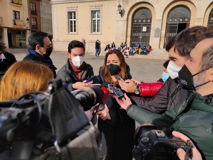 Miriam Andrés pide la dimisión del alcalde de Palencia.