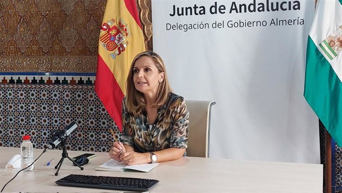 Archivo - La delegada de la Junta en Almería, Maribel Sánchez