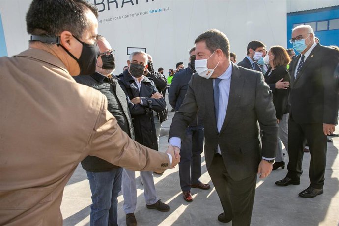 El presidente de Castilla-La Mancha, Emiliano García-Page,  en Manzanares