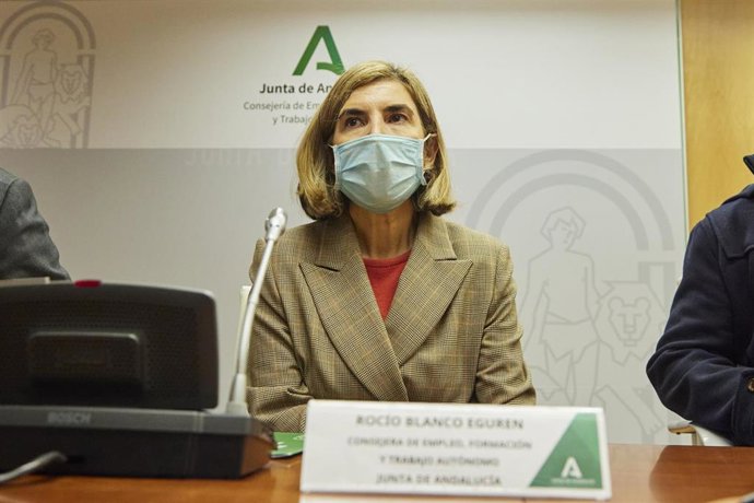 La consejera de Empleo, Formación y Trabajo Autónomo, Rocío Blanco, foto de recurso