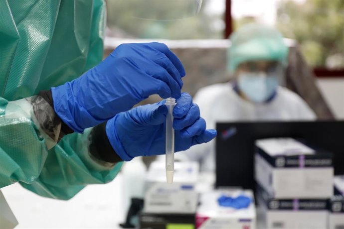 Archivo - Foto de archivo del cribado masivo 