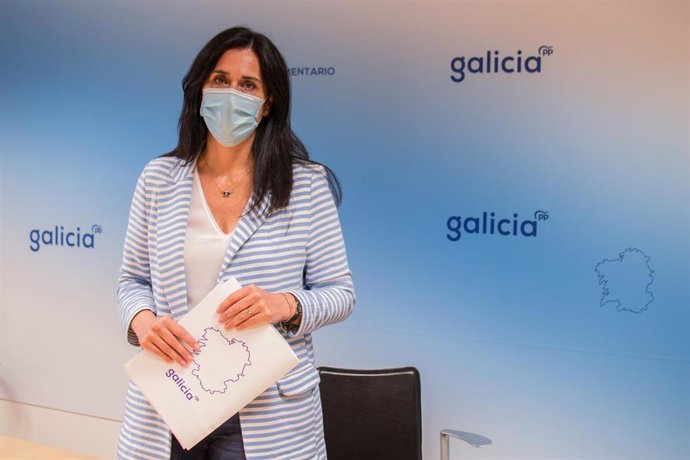 Archivo - La viceportavoz del Partido Popular de Galicia, Paula Prado.