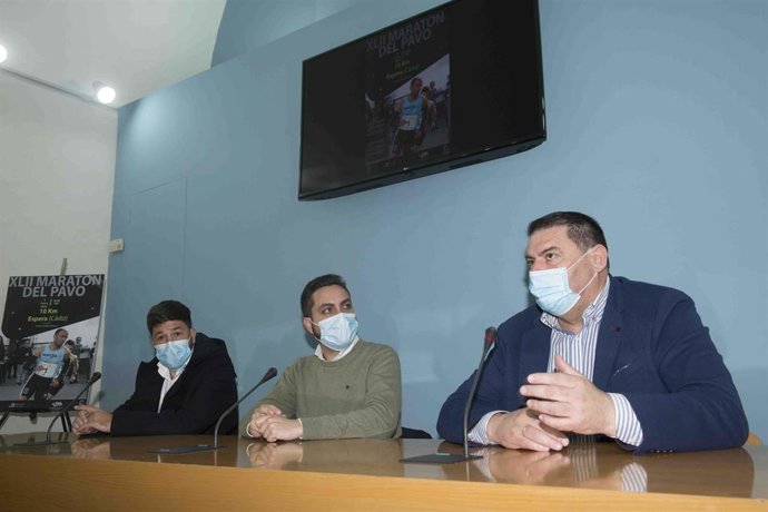 Presentación de la 'Maratón del Pavo' de Espera.
