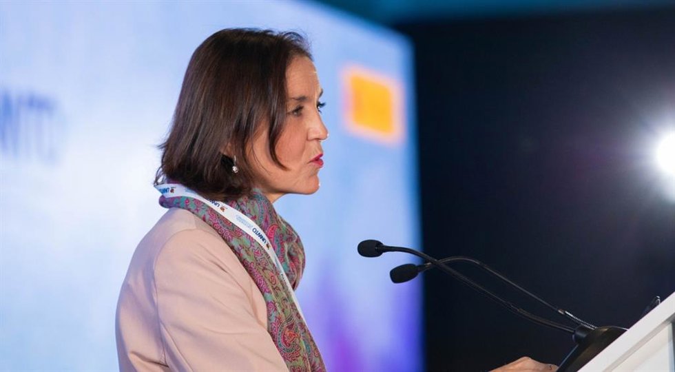 Reyes Maroto, ministra de Industria, Comercio y Turismo.