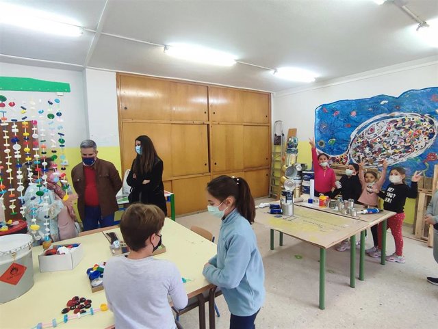 Visita al CEIP San José de Calasanz.