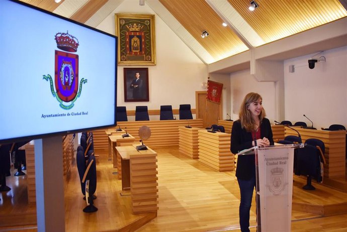 La portavoz del equipo de Gobierno, Marina Boadella, en rueda de prensa.