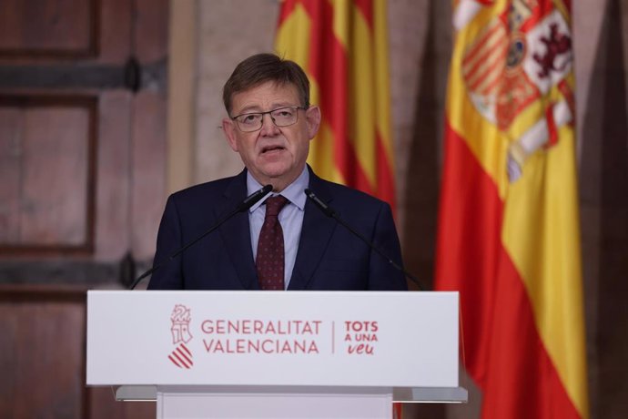 El 'president' de la Generalitat, Ximo Puig, este lunes en la rueda de prensa posterior a la reunión de la Mesa Interdepartamental para la Prevención y Actuación ante la Covid-19