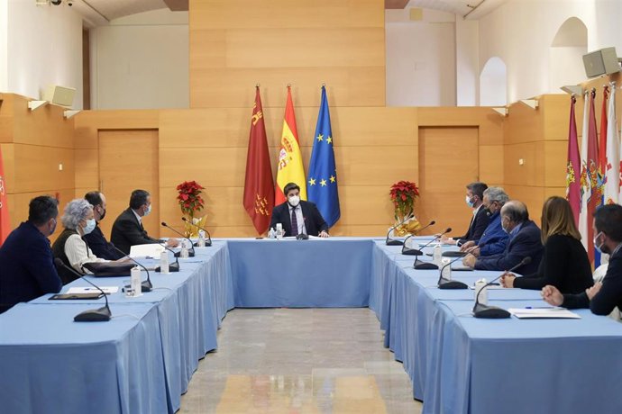 López Miras recibe a la nueva Junta Directiva de COAG