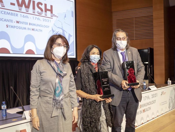 Adolfo Garcia-Sastre y Miriam Merad, del Mount Sinai.