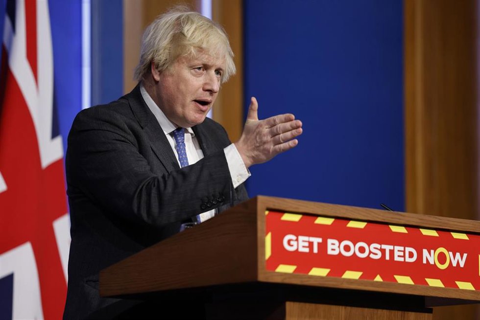 El primer ministro de Reino Unido, Boris Johnson