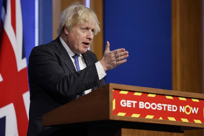 Arxiu - Imatge del primer ministre del Regne Unit, Boris Johnson