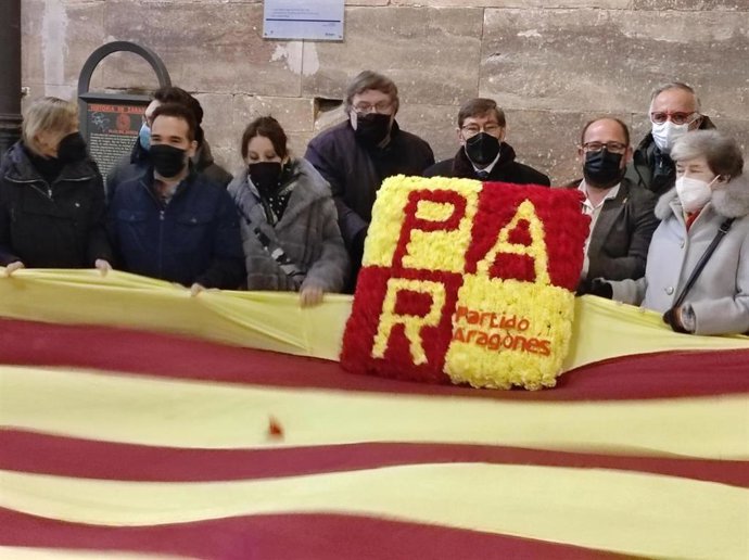 Ofrenda floral del PAR