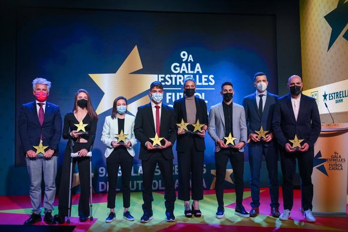 9 Gala De Les Estrelles De La Federació Catalana De Futbol (FCF), Con Alexia Putellas Y Gerard Moreno Como Mejores Jugadores Del Año 2021