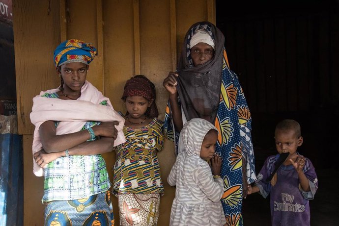Archivo - Desplazados en Nigeria
