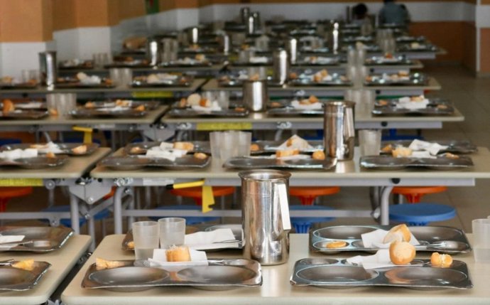 Comedor escolar de la provincia de Sevilla.