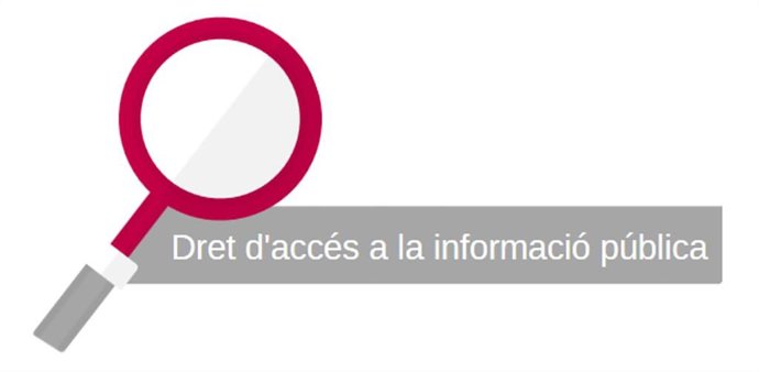 Cartel del Proyecto de decreto que desarrolla el derecho de acceso a la información pública del Govern.