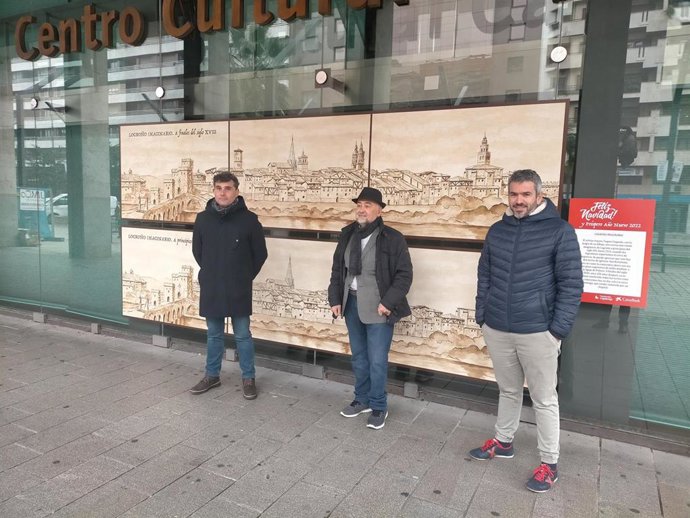 "Logroño Imaginario" De Taquio Uzqueda En El Centro Fundación Caja Rioja Gran Vía